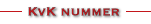 kvk nummer
